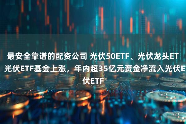 最安全靠谱的配资公司 光伏50ETF、光伏龙头ETF、光伏ETF基金上涨，年内超35亿元资金净流入光伏ETF