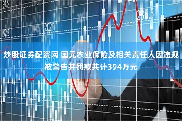 炒股证券配资网 国元农业保险及相关责任人因违规被警告并罚款共计394万元